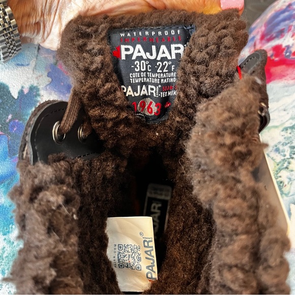 New with Tags!!! Pajar Brown Waterproof Men’s Winter Boots- Size 8 main image 10